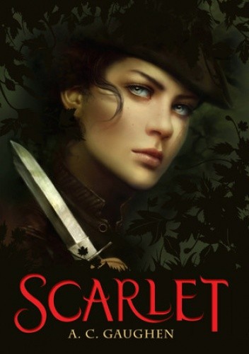 Okładki książek z cyklu Scarlet