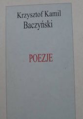Okładka książki Poezje Krzysztof Kamil Baczyński