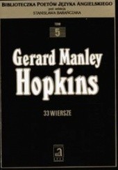 Okładka książki 33 wiersze Gerard Manley Hopkins