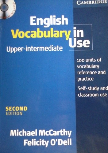 Okładka książki English Vocabulary in Use: Upper - intermediate Michael McCarthy, Felicity O'Dell