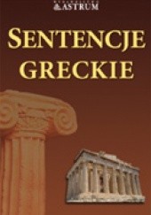 Okładka książki Sentencje greckie Anna Chojnowska
