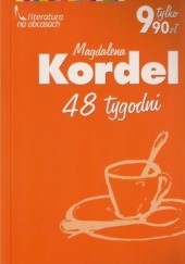 Okładka książki 48 Tygodni Magdalena Kordel