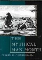Okładka książki The Mythical Man-Month: Essays on Software Engineering Frederick Phillips Brooks Jr.