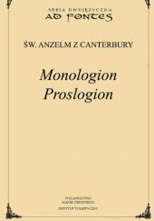 Okładka książki Monologion; Proslogion św. Anzelm z Canterbury