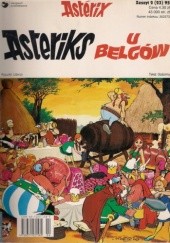 Okładka książki Asteriks u Belgów René Goscinny, Albert Uderzo