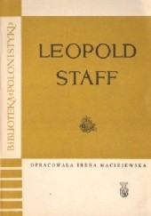 Okładka książki Leopold Staff