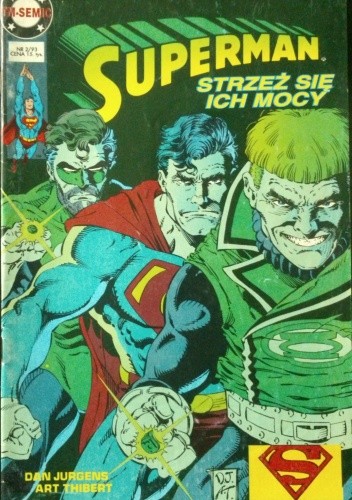 Okładka książki Superman 2/1993 Brett Breeding, Dan Jurgens, Bob McLeod, Roger Stern