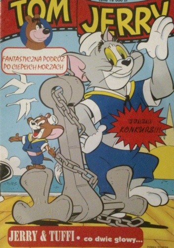 Okładki książek z cyklu Tom & Jerry