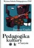 Okładka książki Pedagogika kultury w zarysie Janusz Gajda