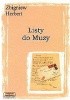 Okładka książki Listy do Muzy Zbigniew Herbert