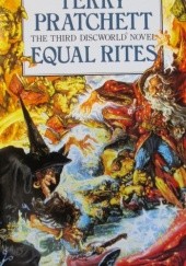 Okładka książki Equal Rites Terry Pratchett