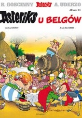 Okładka książki Asteriks u Belgów