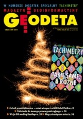 Okładka książki Geodeta. Magazyn geoinformacyjny, nr 12 (199)/2011