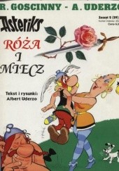 Okładka książki Róża i miecz Albert Uderzo