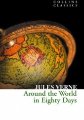 Okładka książki Around the World in 80 Days Juliusz Verne