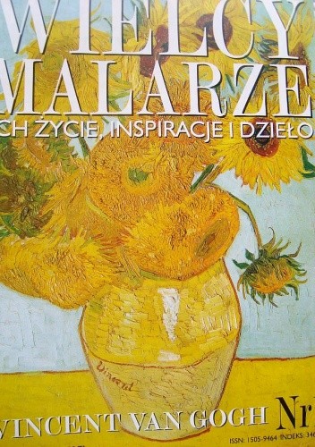 Okładki książek z cyklu Wielcy Malarze ich życie,inspiracje i dzieło