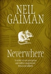 Okładka książki Neverwhere Neil Gaiman