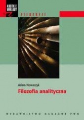 Okładka książki Filozofia analityczna Adam Nowaczyk