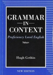 Okładka książki Grammar in Context Hugh Gethin