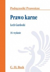 Okładka książki Prawo karne Lech Gardocki