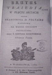Okładka książki Brutus Voltaire