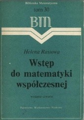 Okładka książki Wstęp do matematyki współczesnej Helena Rasiowa