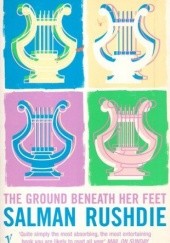 Okładka książki The Ground Beneath her Feet Salman Rushdie