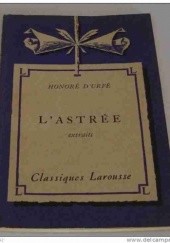 Okładka książki LAstrée (extraits) Honoré d'Urfé