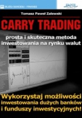 Okładka książki Carry Trading Tomasz Paweł Zalewski
