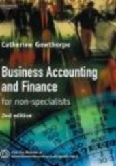 Okładka książki Business Accounting for Non-Specialists C. Gowthorpe