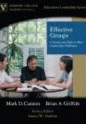Okładka książki Effective Groups Concepts & Mark B. Cannon, Brian A. Griffith, James W. Guthrie