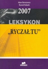 Okładka książki Leksykon Ryczałtu 2008 Bartosiewicz A. Kubacki R.