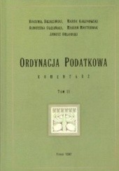Okładka książki Ordynacja podatkowa Komentarz T.2