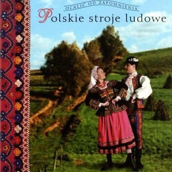 Okładki książek z cyklu Polskie stroje ludowe