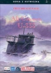 Okładka książki U 333 Ali Cremer /Seria z kotwiczką Fritz Brustat-Naval