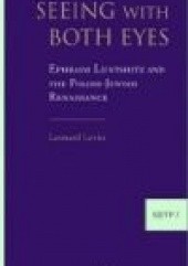 Okładka książki Ephraim Luntshitz and the Polish Jewish Renaissance L. Levin