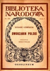Okładka książki Dworzanin polski Łukasz Górnicki