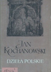Okładka książki Dzieła polskie t.II Jan Kochanowski