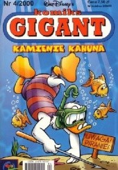 Okładka książki Komiks Gigant 4/2000: Kamienie Kahuna Walt Disney, Redakcja magazynu Kaczor Donald