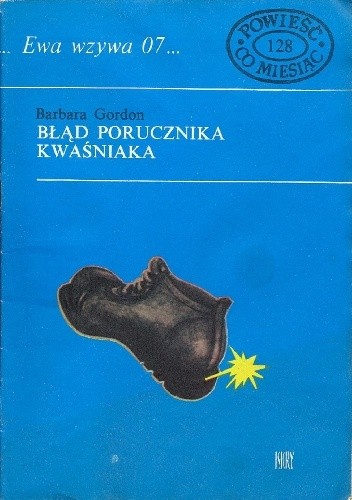 Okładka książki Błąd porucznika Kwaśniaka Barbara Gordon