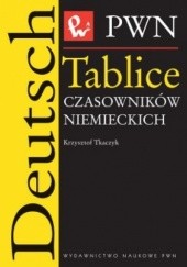 Okładka książki Tablice czasowników niemieckich Krzysztof Tkaczyk