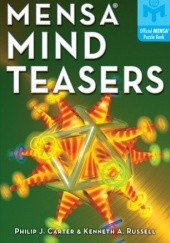 Okładka książki Mensa Mind Teasers Philip Carter, Kenneth A. Russell