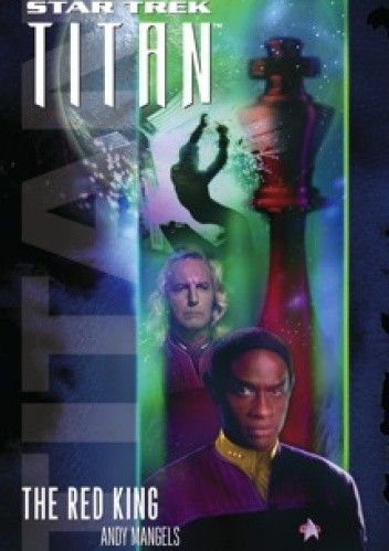 Okładki książek z serii Star Trek: Titan