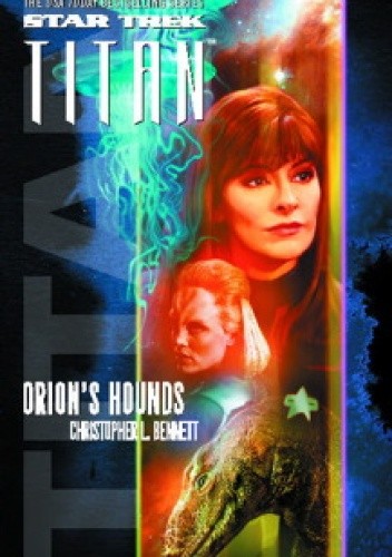 Okładki książek z cyklu Star Trek: Titan