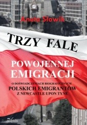 Okładka książki TRZY FALE POWOJENNEJ EMIGRACJI Aneta Słowik