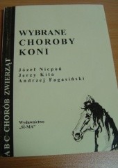 Okładka książki Wybrane choroby koni Józef Nicpoń
