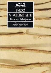 Okładka książki Pejzaż w kolorze sepii Kazuo Ishiguro