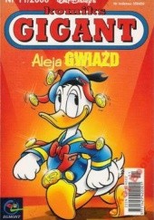 Okładka książki Komiks Gigant 11/2000: Aleja gwiazd Walt Disney, Redakcja magazynu Kaczor Donald