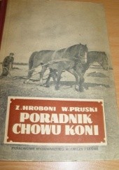 Okładka książki Poradnik chowu koni Z. Hroboni