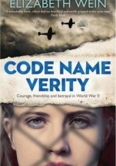 Okładka książki Code Name Verity Elizabeth Wein